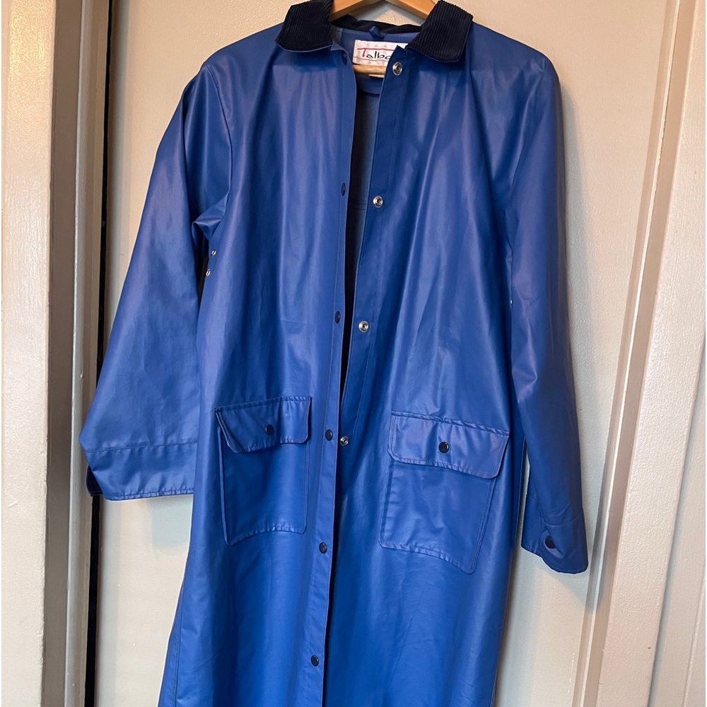 Talbots Vintage full length maxi raincoat